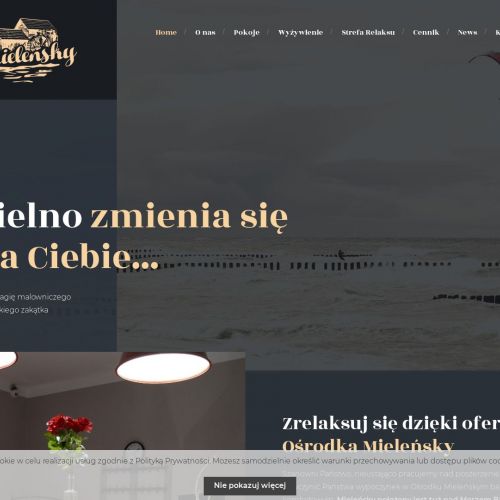 Ośrodek wypoczynkowy z sauną - Mielno