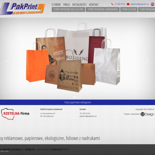 Wrocław - torby papierowe dla gastronomii