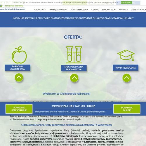 Gliwice - poradnia dietetyczna online