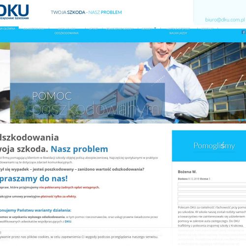 Kraków - odszkodowanie za wypadek w pracy z oc pracodawcy