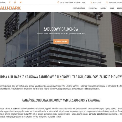 Nowoczesny balkon - Kraków