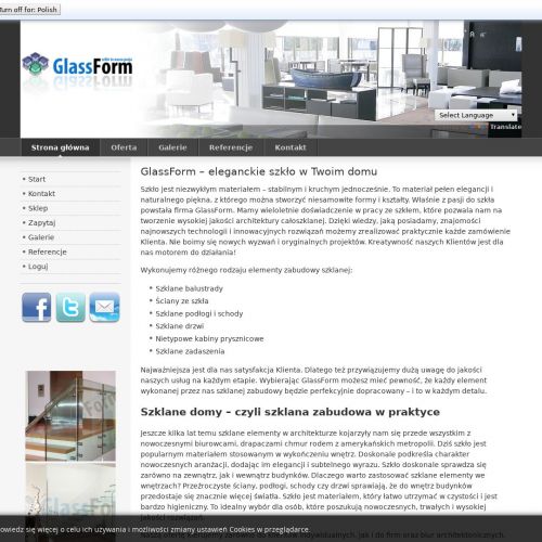 Balustrada szklana w Katowicach