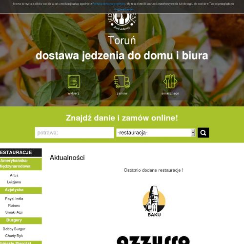 Pizza z dowozem - Toruń