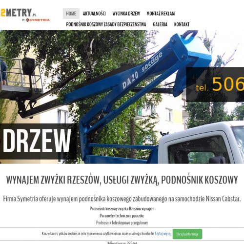 Rzeszów - usługi podnośnika teleskopowego