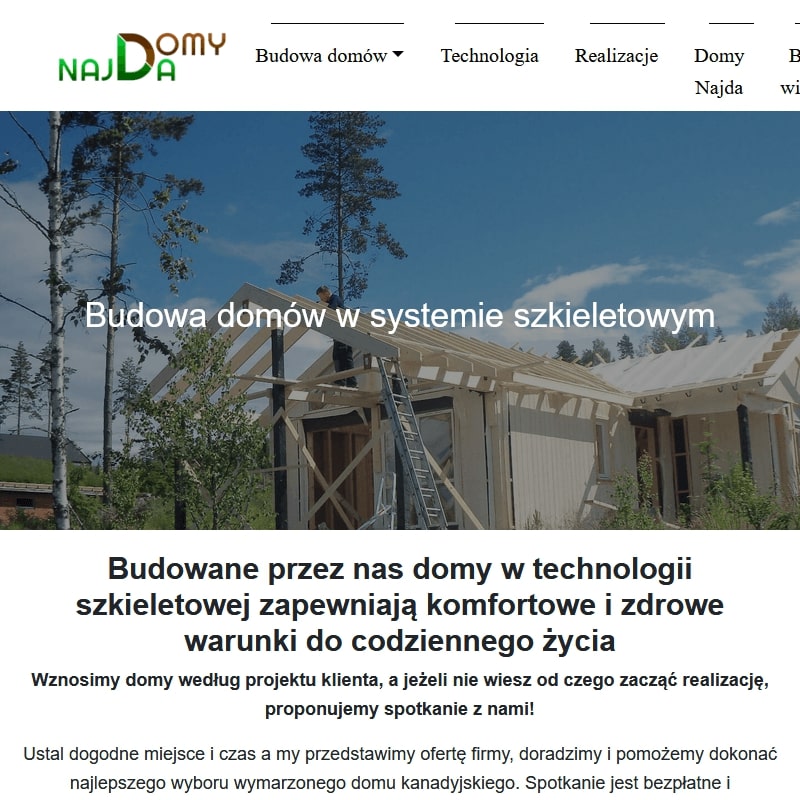 Kanadyjska technologia budowy domów