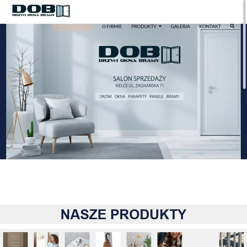 Drzwi aluminiowe w Kielcach