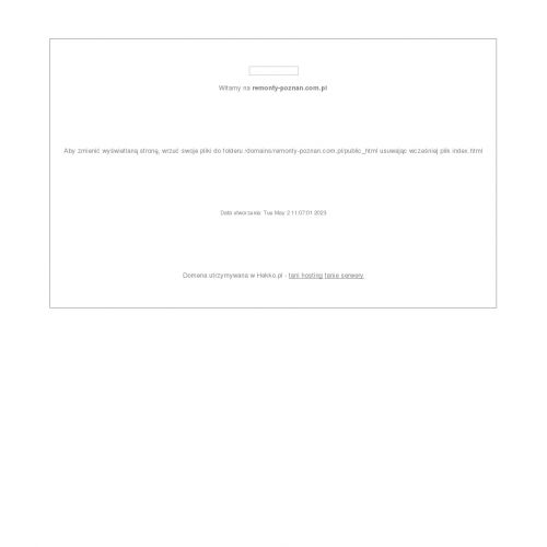 Poznań - instalacje wod kan