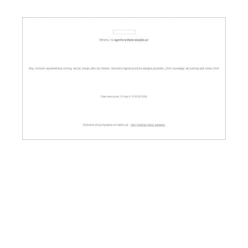 Wałcz - alpaki zachodniopomorskie