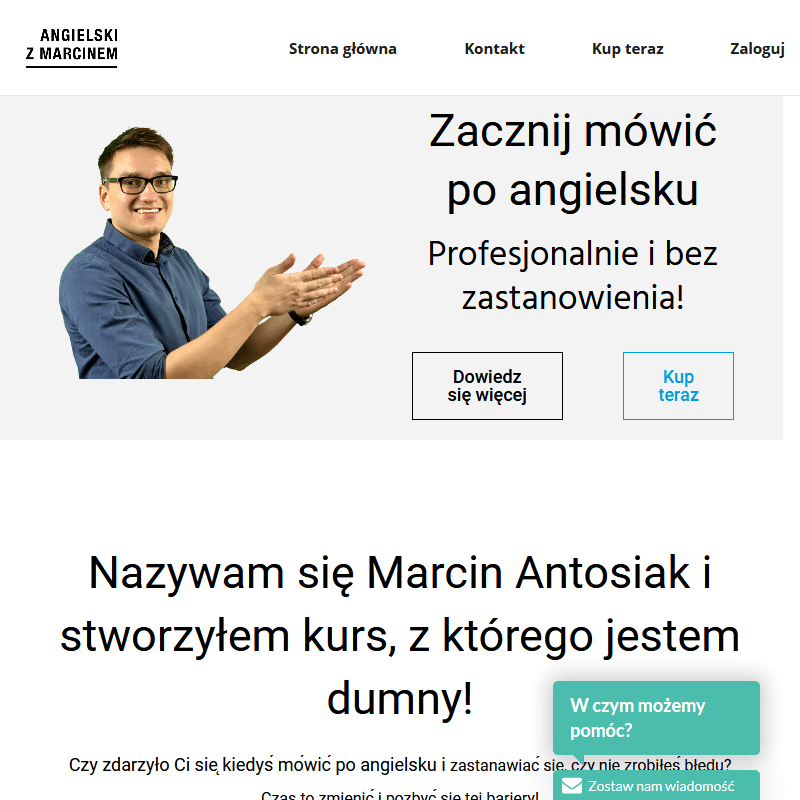 Lektor języka angielskiego online w Gdyni