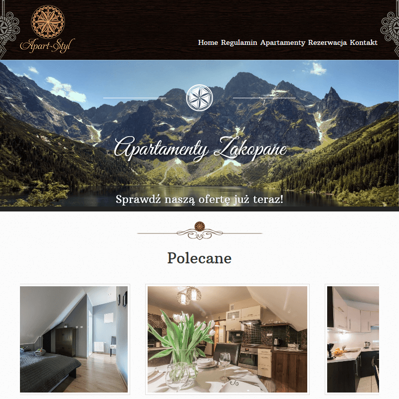 Ekskluzywne apartamenty - Zakopane