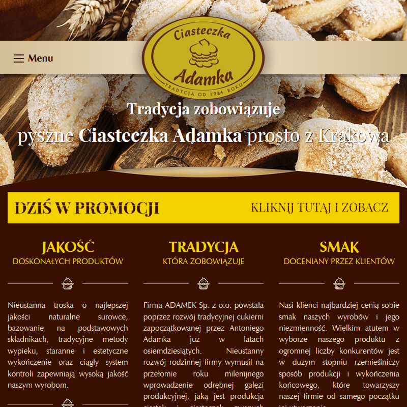 Kraków - producent ciastek z krakowa