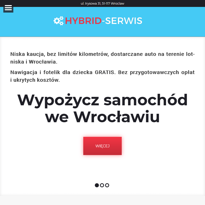 Wypożyczalnia samochodów hybrydowych wrocław cena w Wrocławiu