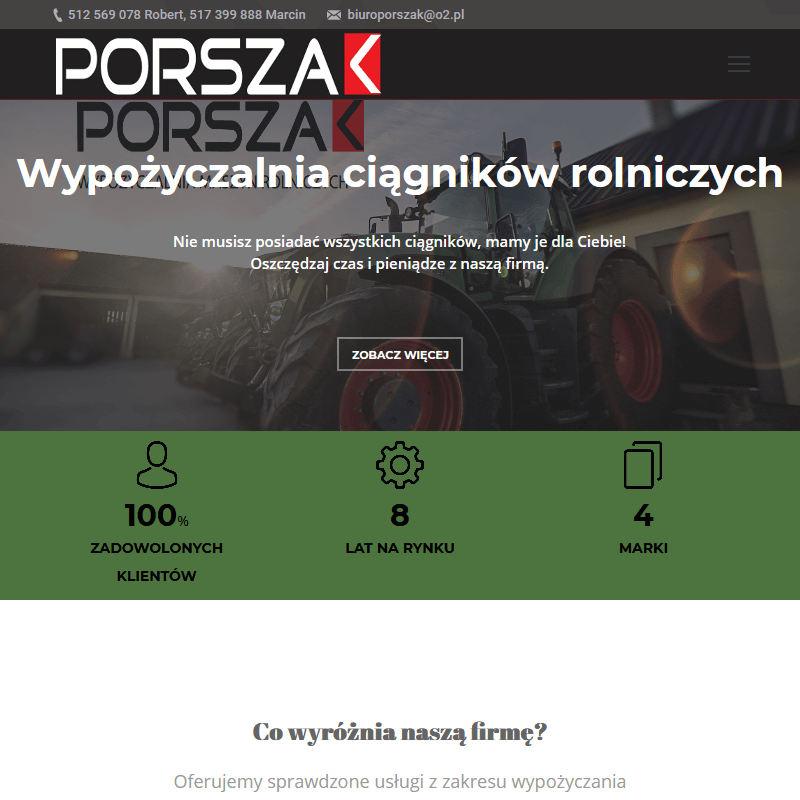 Wypożyczalnia ciągników rolniczych wielkopolskie