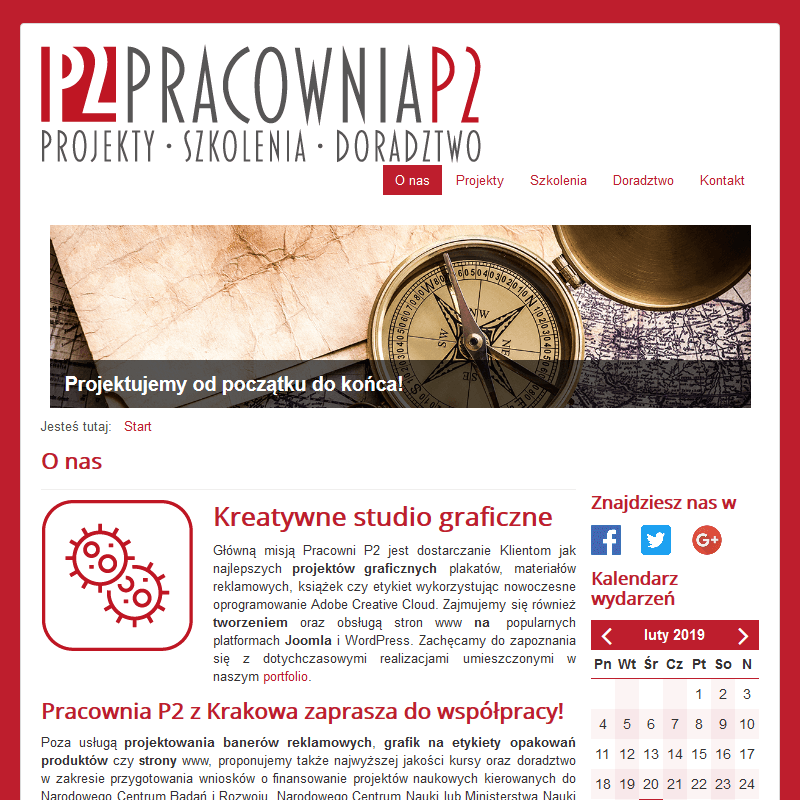 Kraków - projekty ulotek