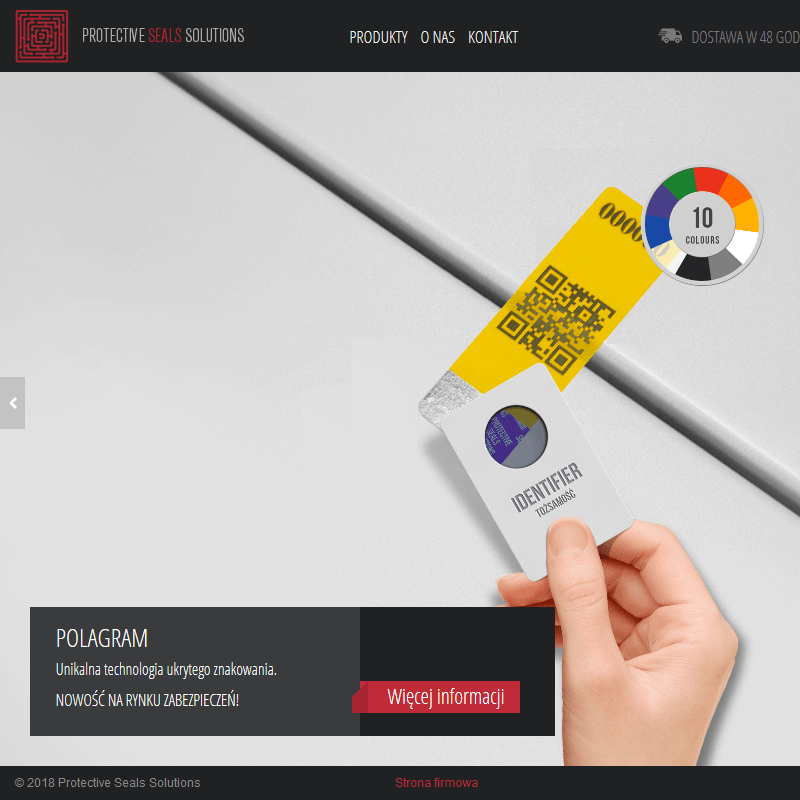 Katowice - naklejki plomby producent