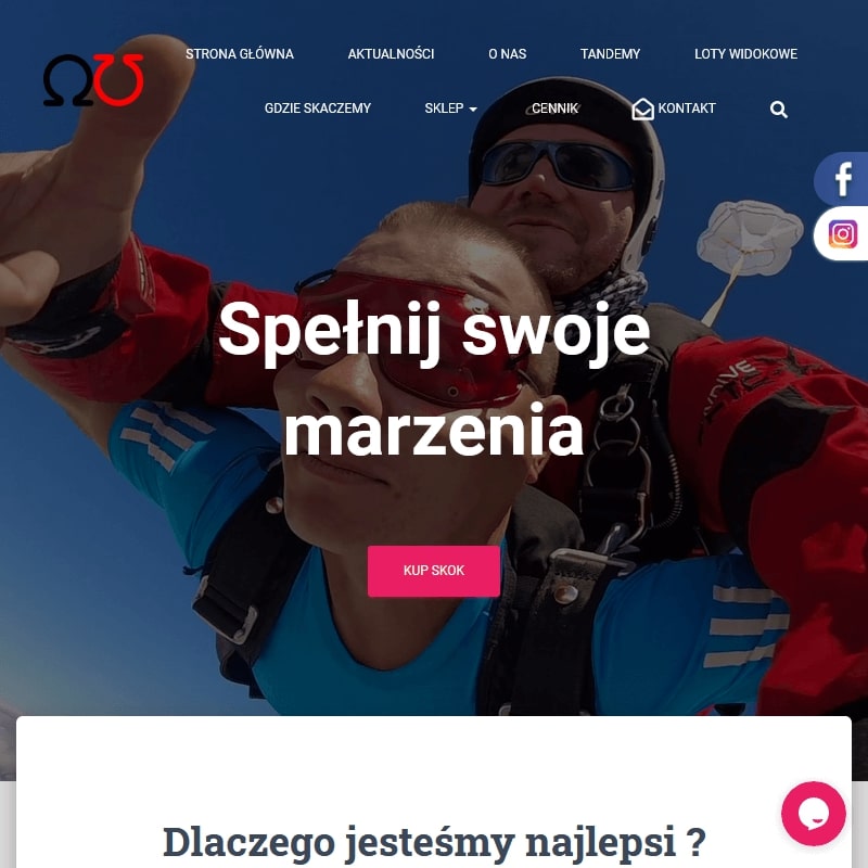 Najtańsze skoki spadochronowe