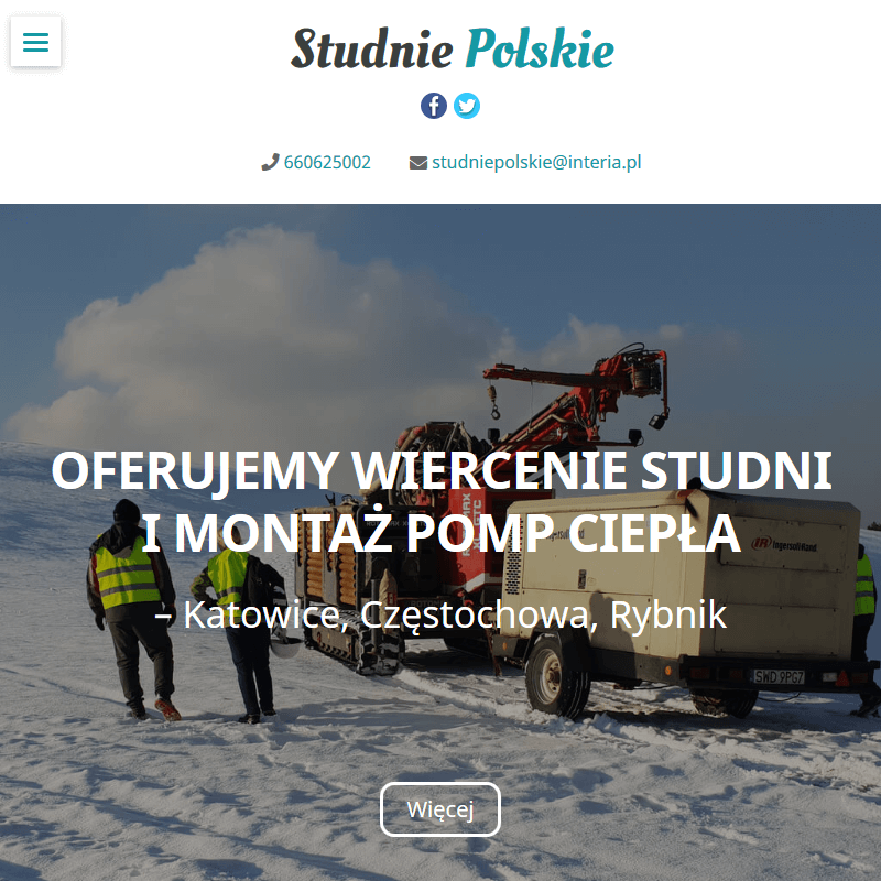Odwierty pod pompy ciepła - Katowice