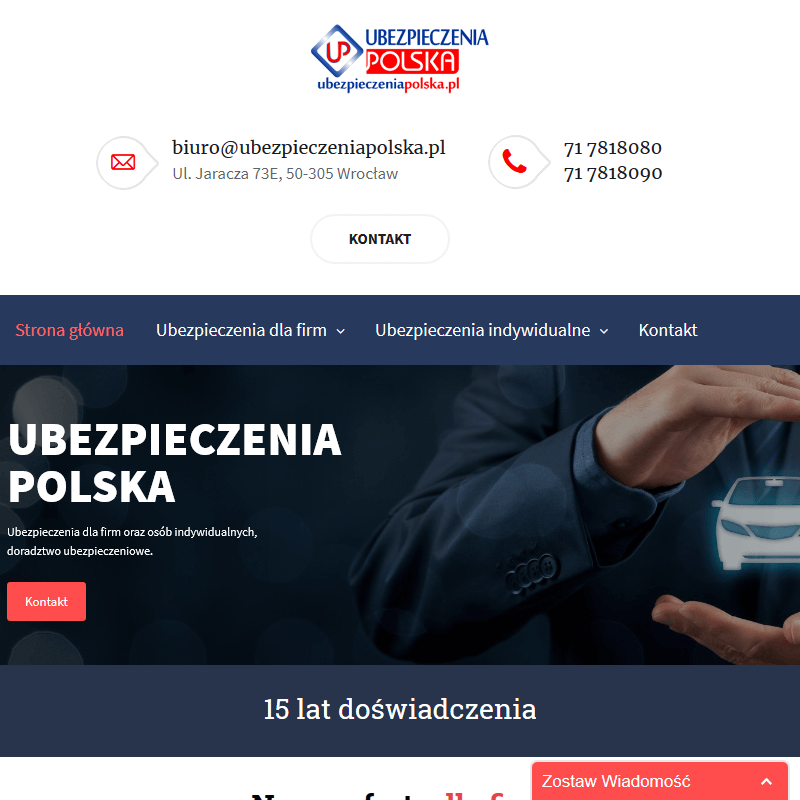 Oc działalności gospodarczej - Wrocław